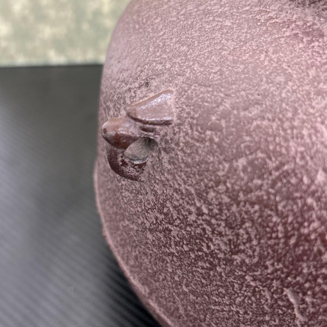 鋳鉄製 茶釜 取っ手付き