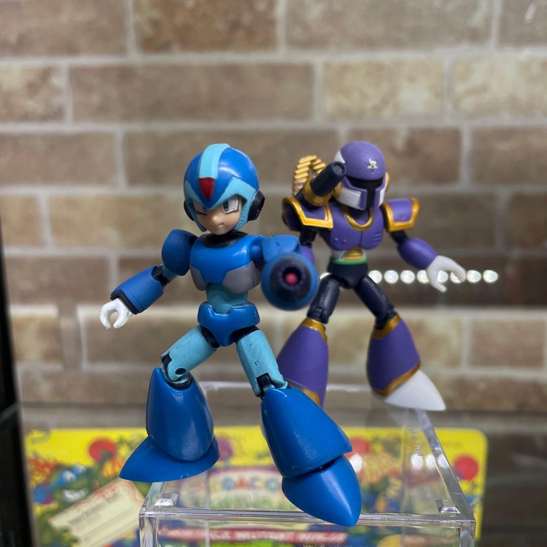 スーパーミニプラ　ライドアーマー　ロックマンX 2種セット　身組立