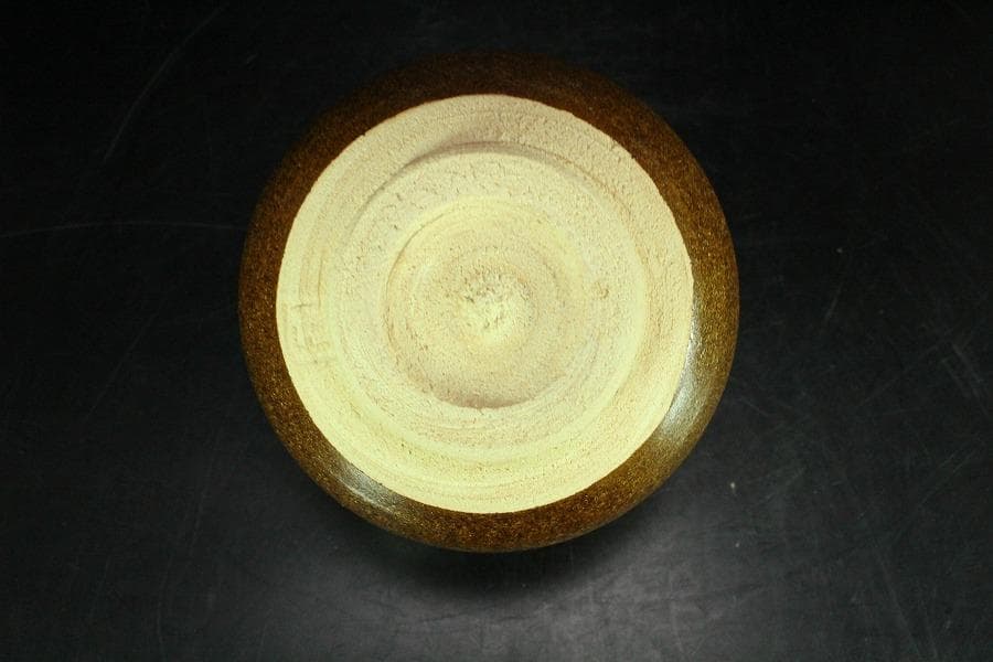 茶道具 清水正作 鉄釉 京焼 茶碗 煎茶 美品 共箱(K-YC426)