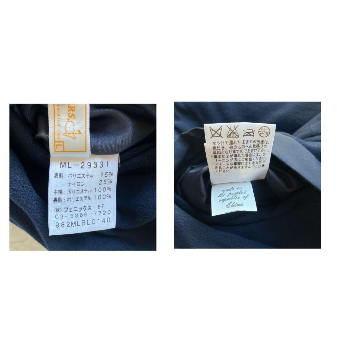 マスターズ　フェニックス　ゴルフ　ジャケット　ベスト　セット　キルティング　紺