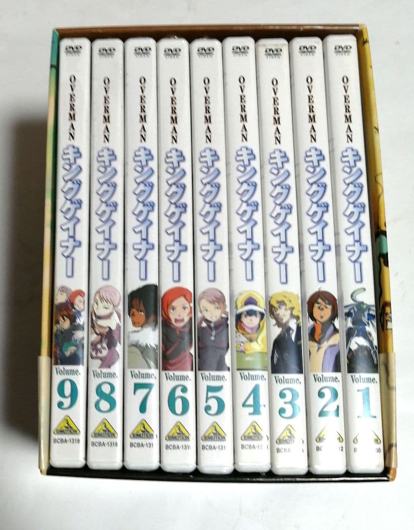 キングゲイナー Volume.1～９
ENCYCIOPEDIA FILE