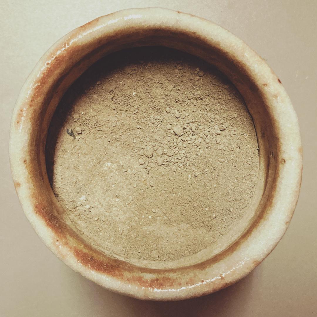 奥磯太覚 志野 火入 【真作保証】