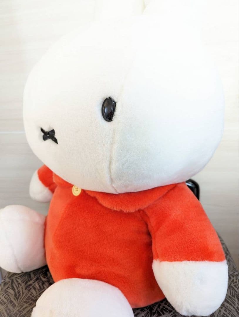 Miffy✨ミッフィー✨特大サイズぬいぐるみ✨メロディー3曲入✨ほっぺが光ります