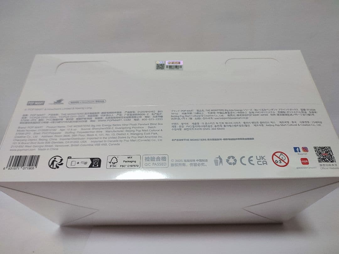 未開封・正規品　ラブブ Big into Energy アソートボックス 5個