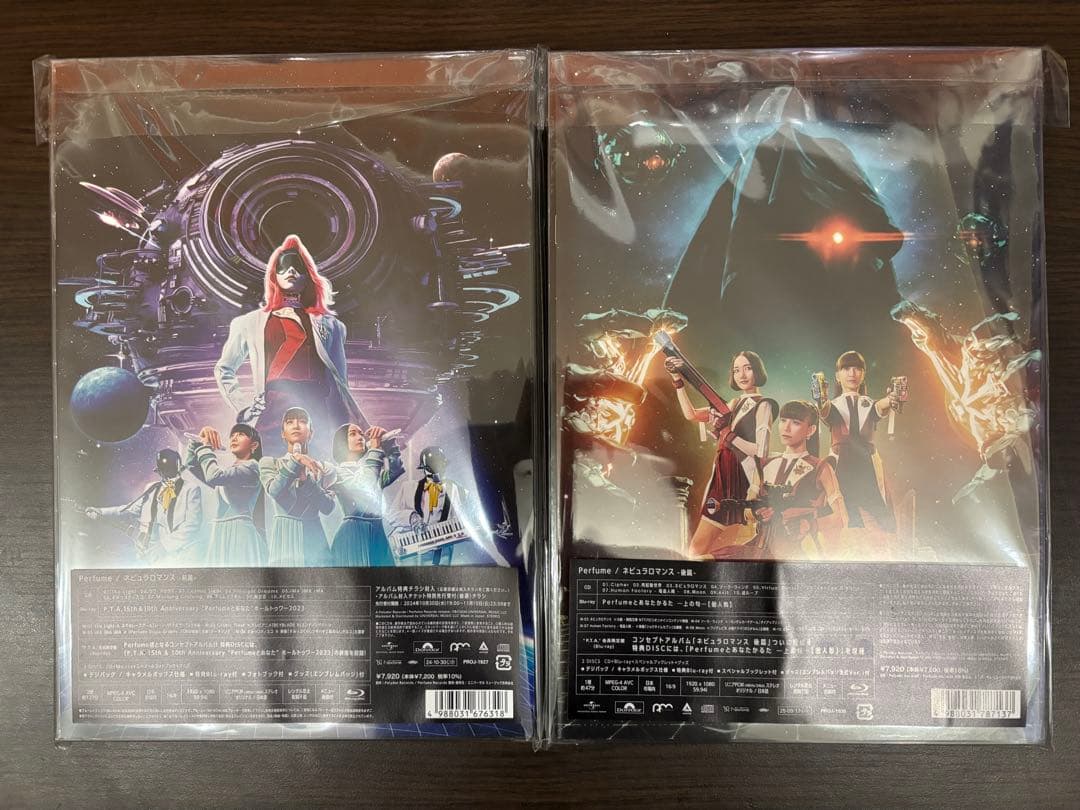 【美品】Perfume ネビュラロマンスPTA会員限定盤Blu-ray前篇後篇