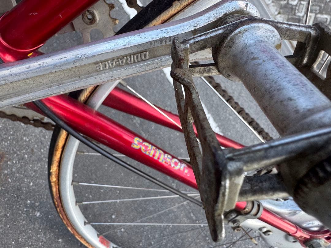 Samson ピストバイク レッド