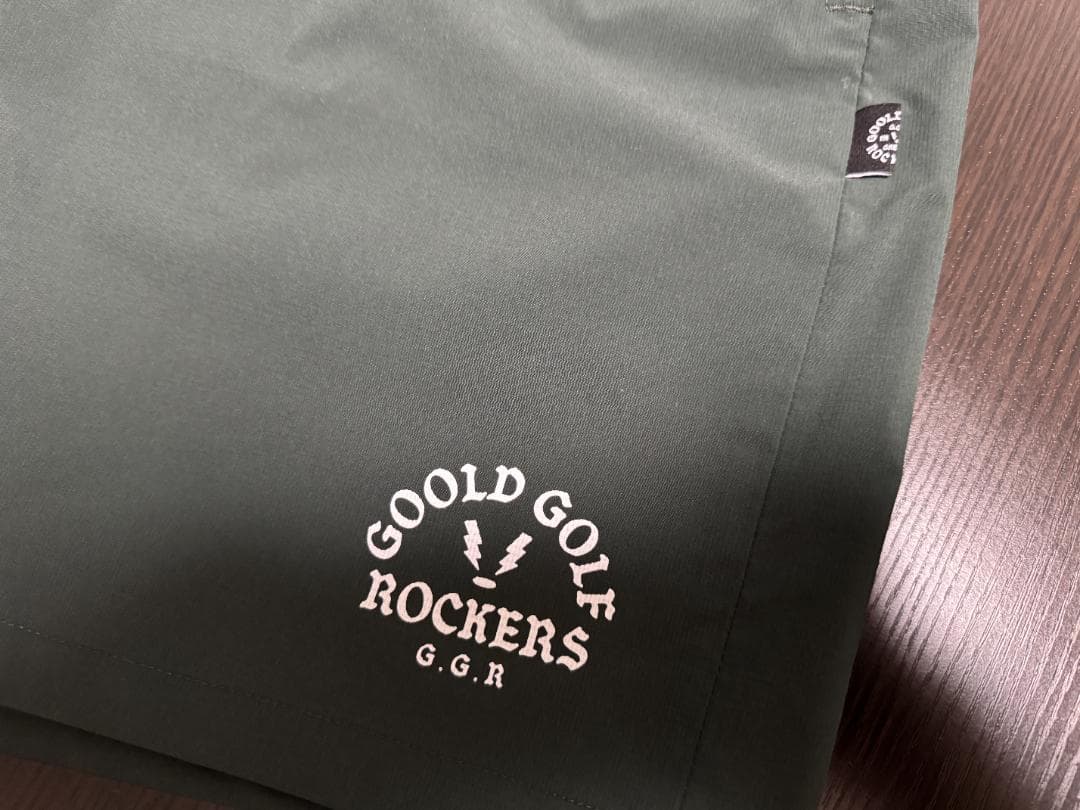 【限定】ゴールドゴルフロッカーズ 上下セットアップ＆ソックス カーキ XL