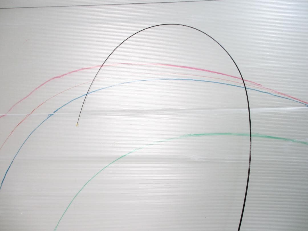 がまかつ Re穂先対応品 タイプF 1～1.75号 カーボン穂先 (2812-1