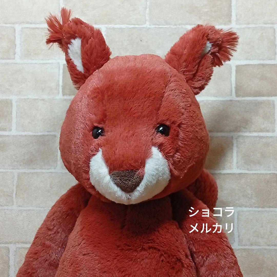  Squirrel 栗鼠 ジェリーキャット　動物 りすぬいぐるみ