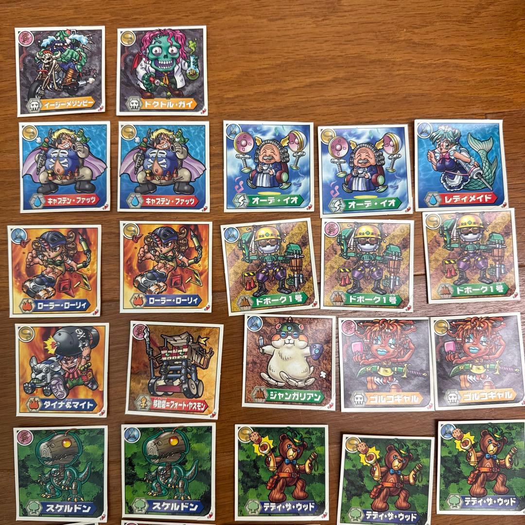 仰天人間バトシーラー　シール　まとめ売り　平成　レア