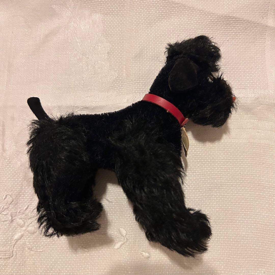 シュタイフ 黒いプードルのSnobbyヴィンテージSteiff