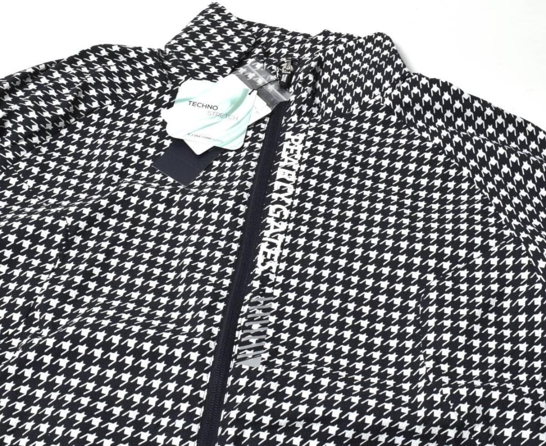 未使用 パーリーゲイツ 千鳥柄 エアシャット 4 ( M ) ブルゾン 軽量