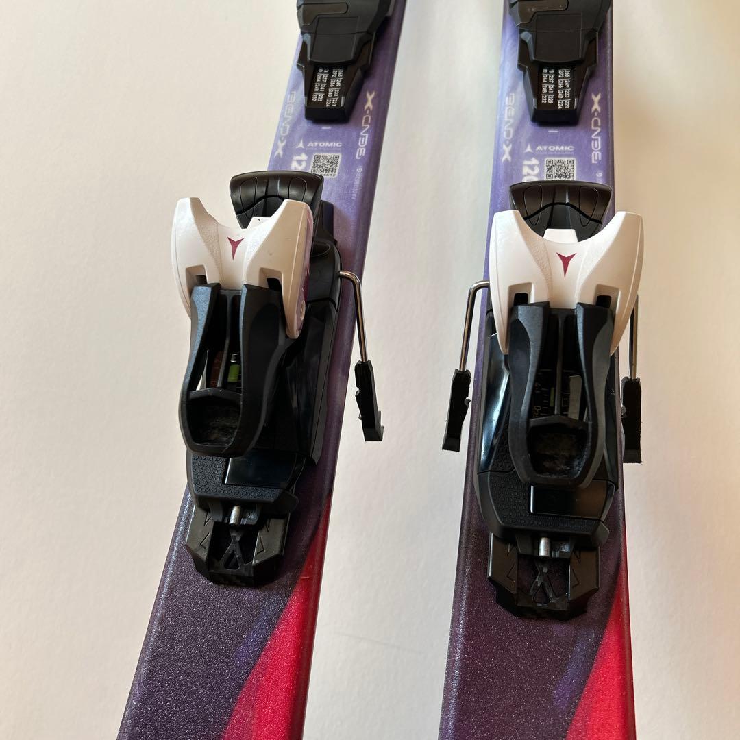 ATOMIC ジュニア キッズ スキー 板 ビンディング付き　120
