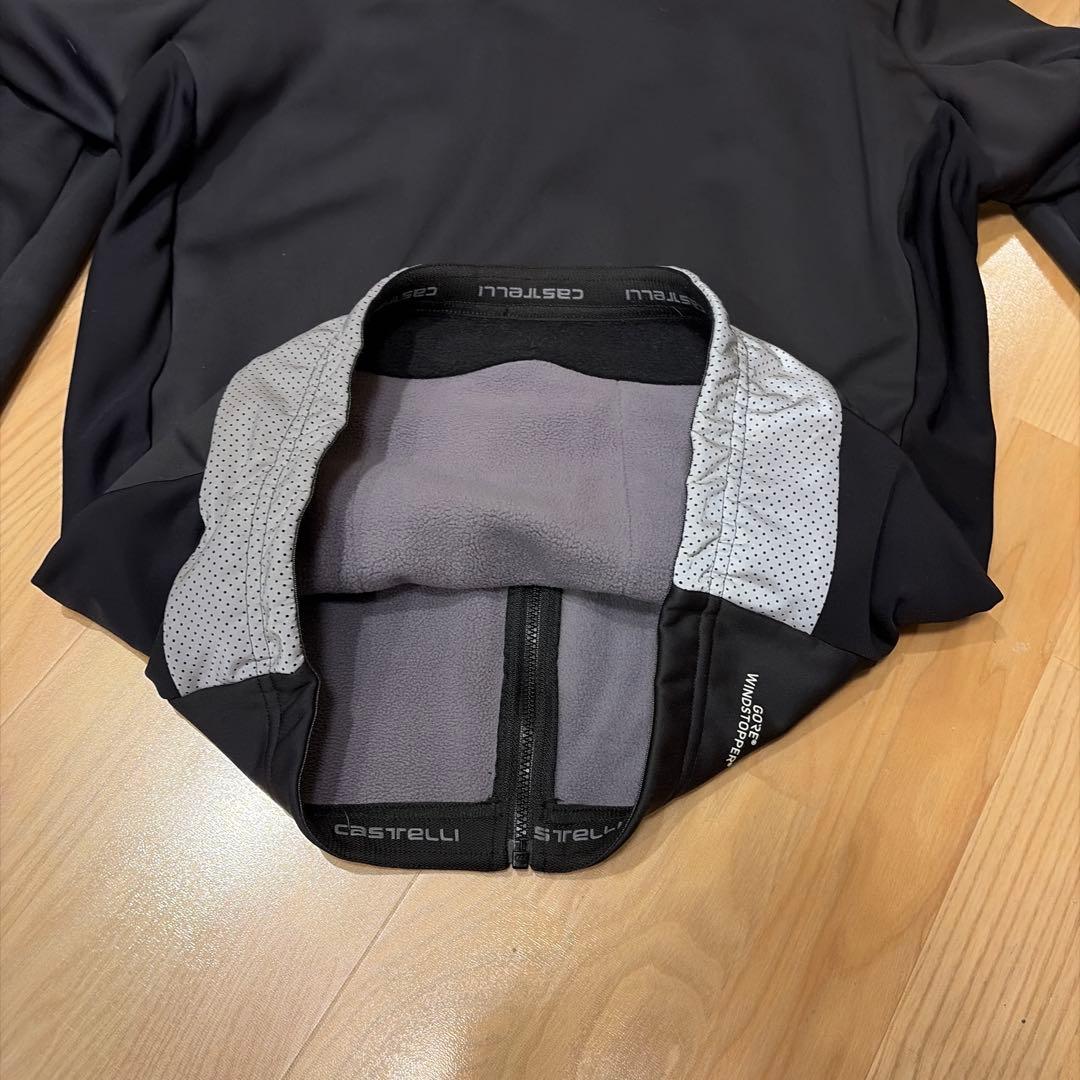 CASTELLI RADDOPPIAサイクルジャケット ブラック