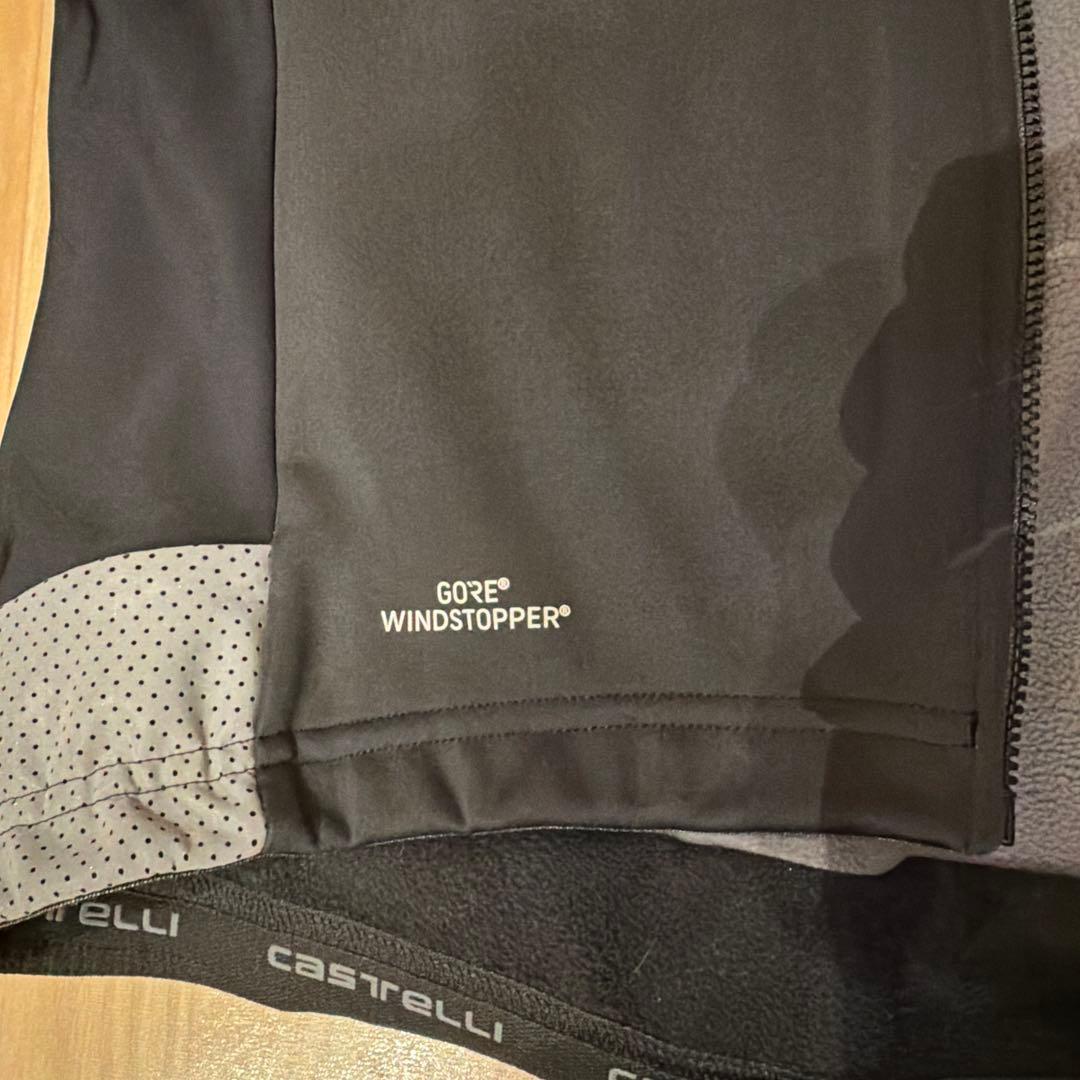 CASTELLI RADDOPPIAサイクルジャケット ブラック