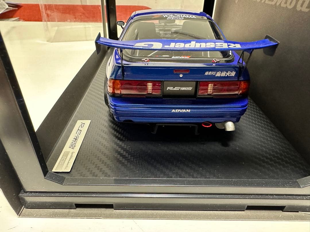 イグニッションモデル RX-7 FC3S RE雨宮 1/18 MAZDA 青