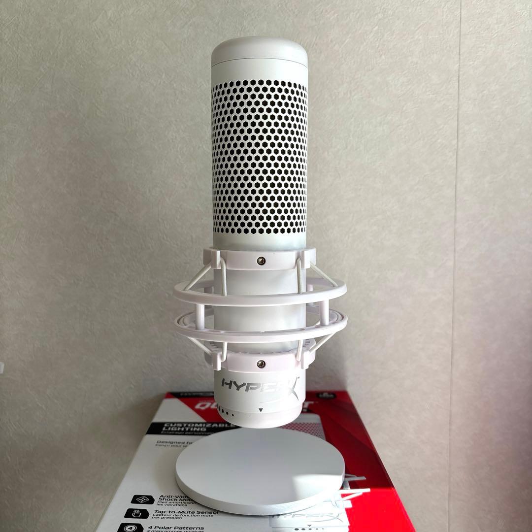 HyperX QUADCAST S ホワイト