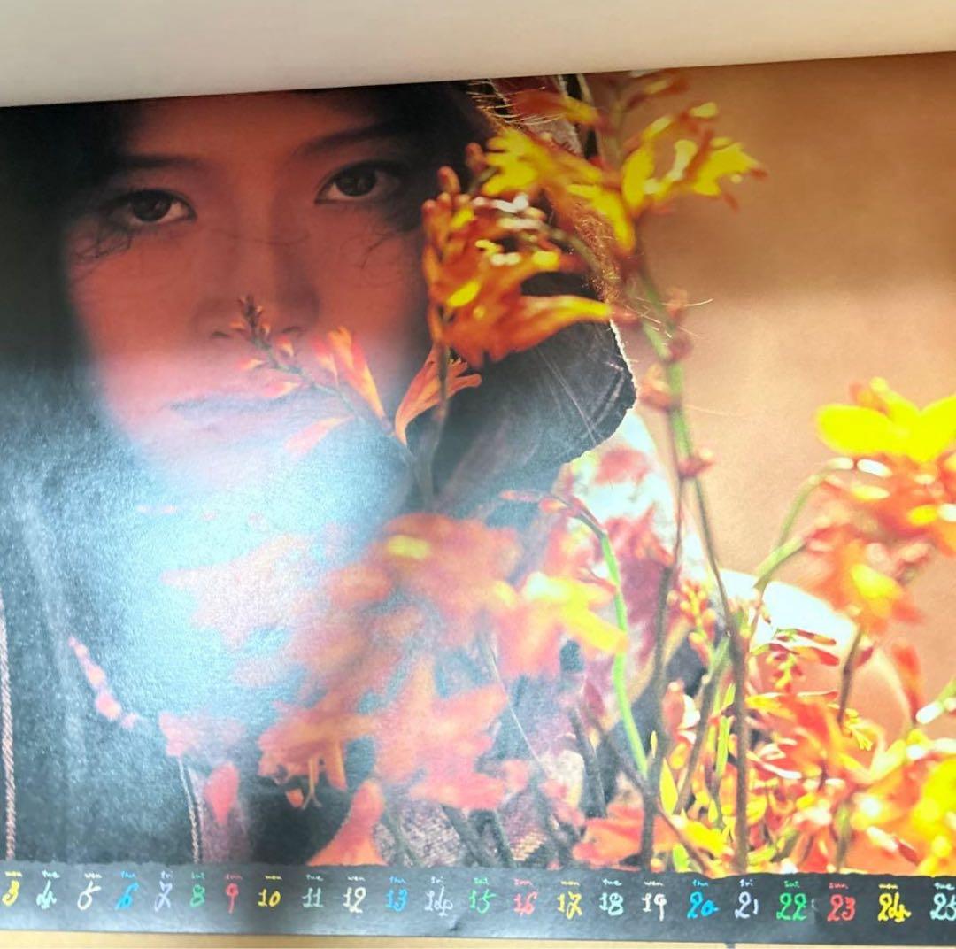 中森明菜　カレンダー　1991