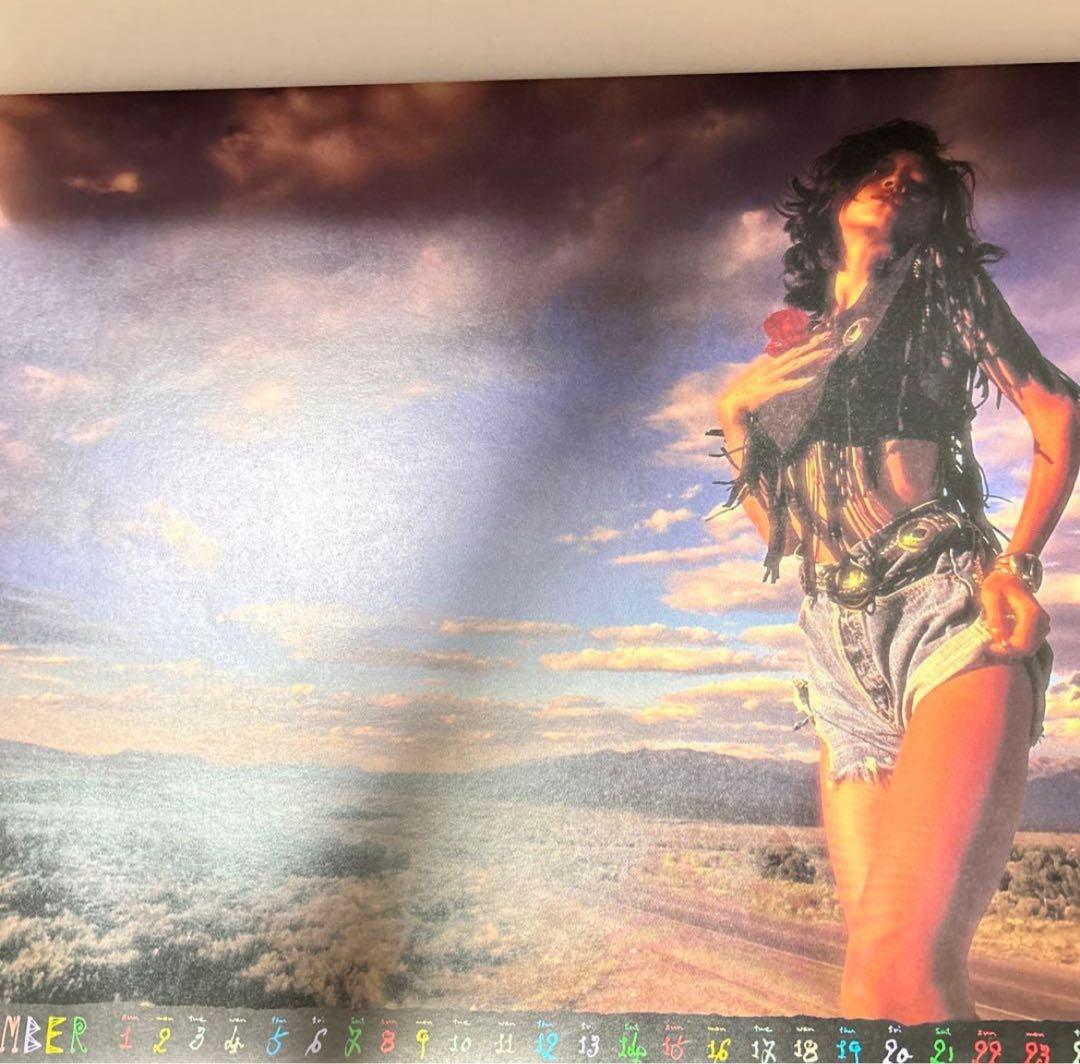 中森明菜　カレンダー　1991