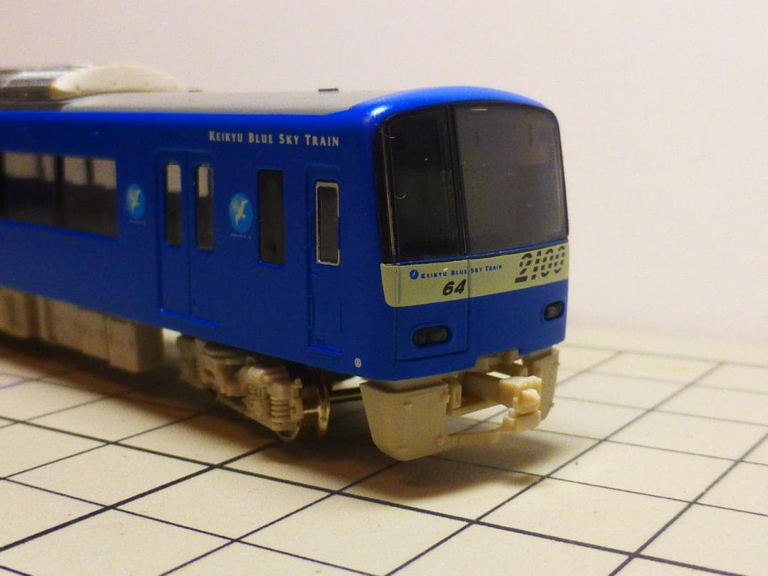 GreenMax 京急2100系 「ブルースカイトレイン」8両セット ジャンク