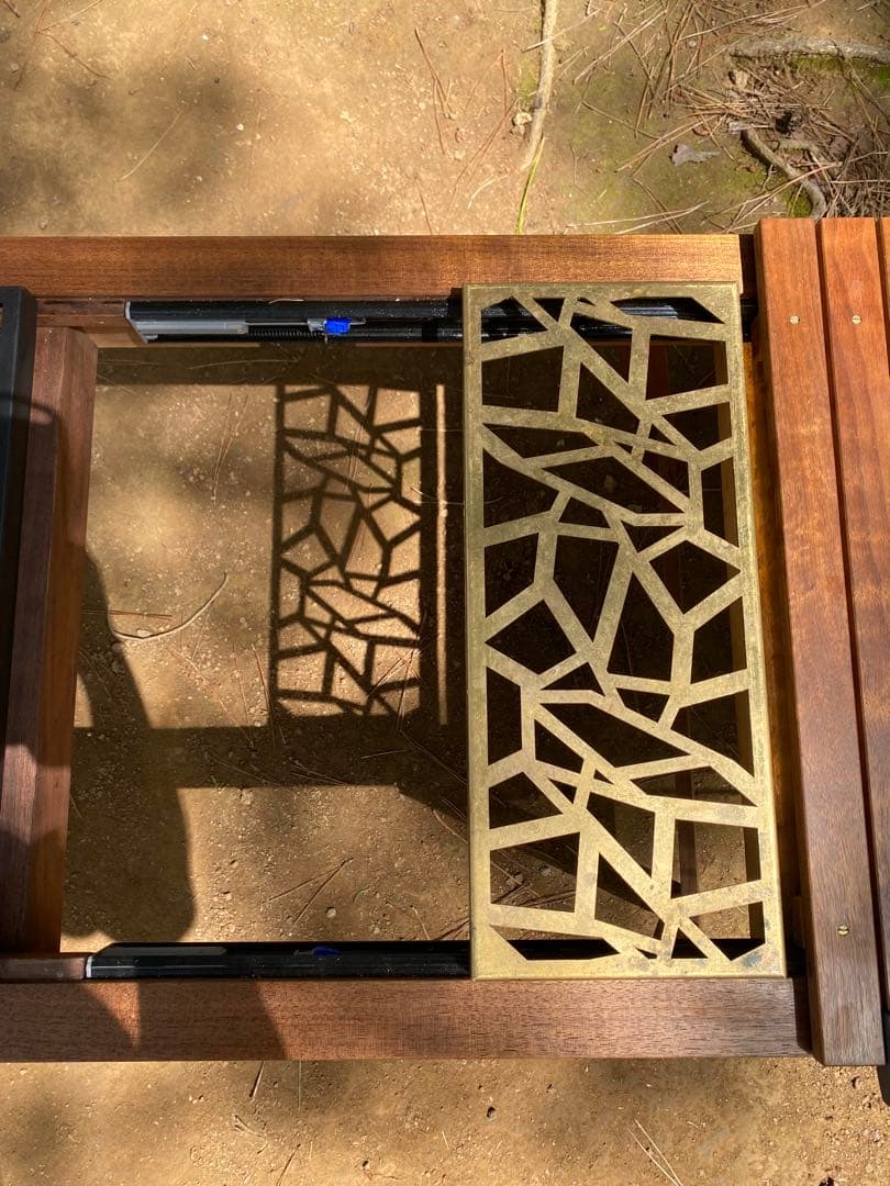 ★4点セット★WHATWEWANT エクステンションテーブル ウォールナット