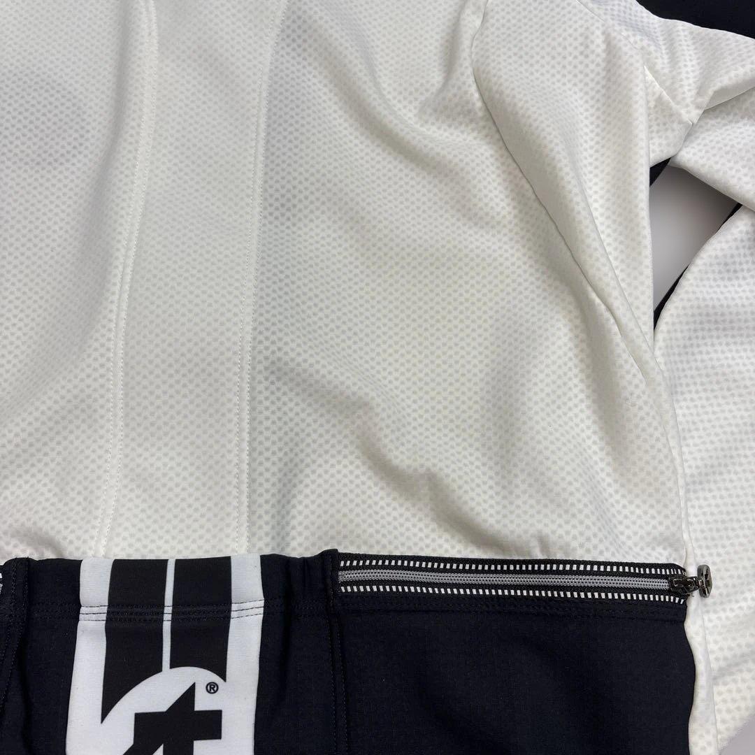 【新品】アソス　サイクルジャケット ブラック/ホワイト