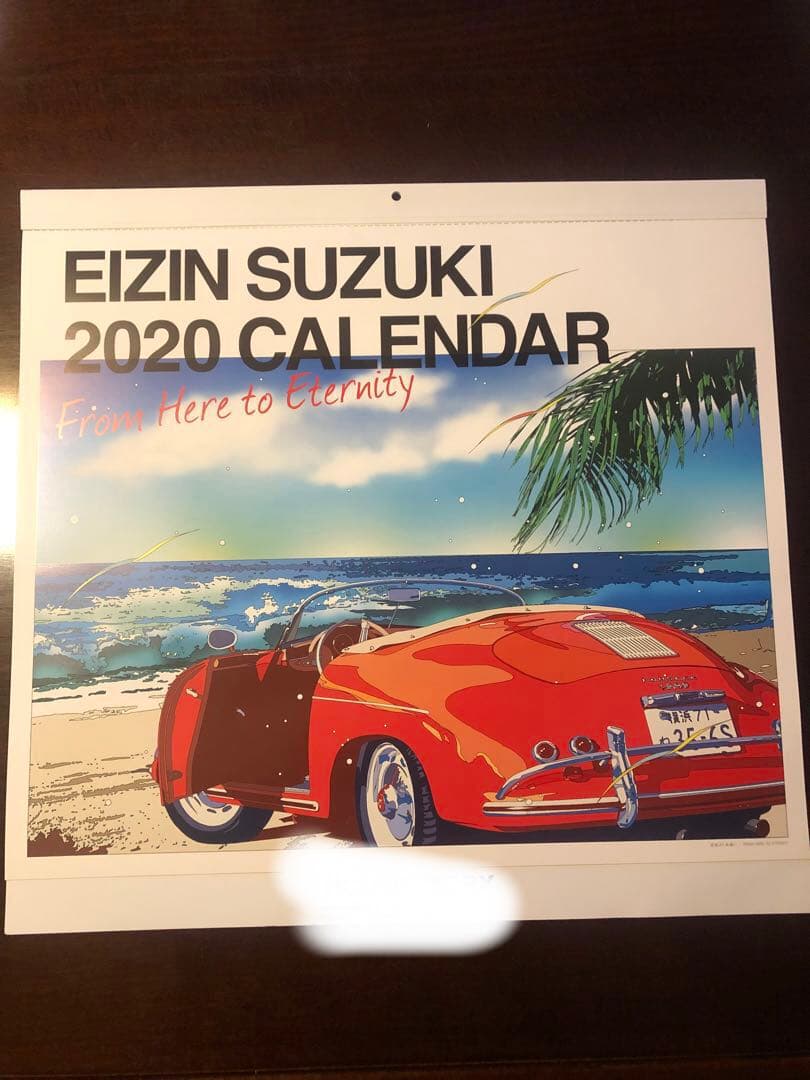 鈴木英人　壁掛けカレンダー　５年分　ポスターにも