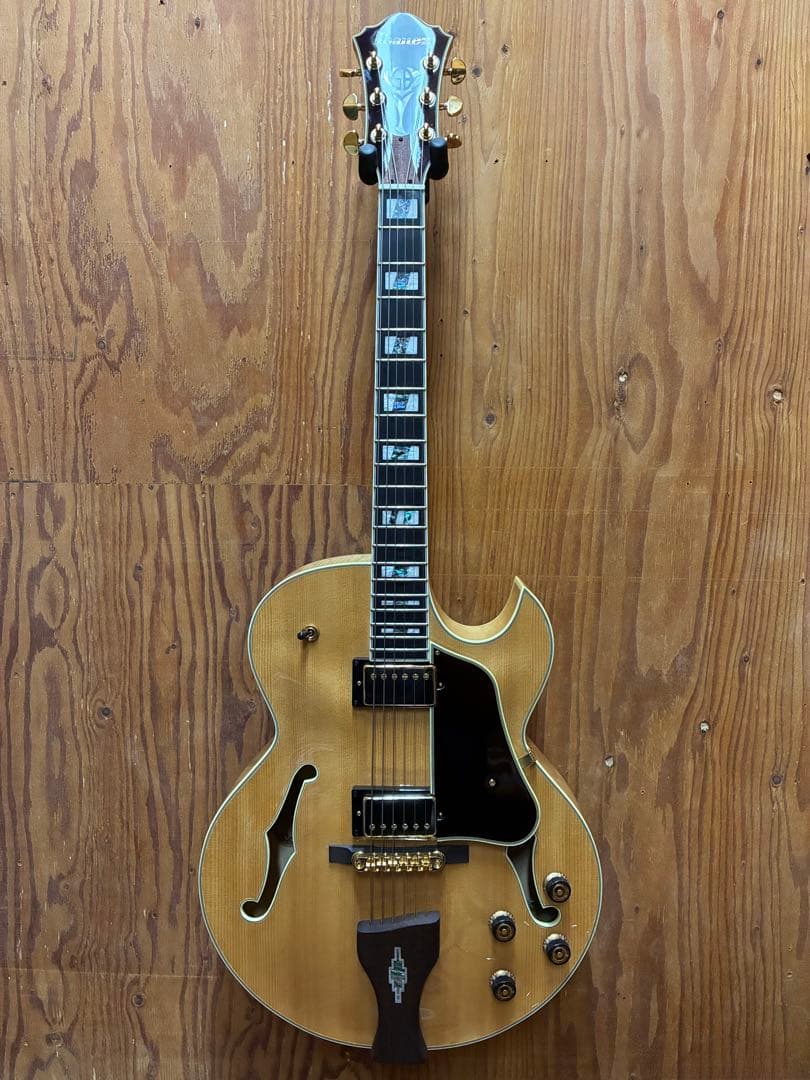 【値下げ】美品　ibanez LGB30 ナチュラル　フルアコ