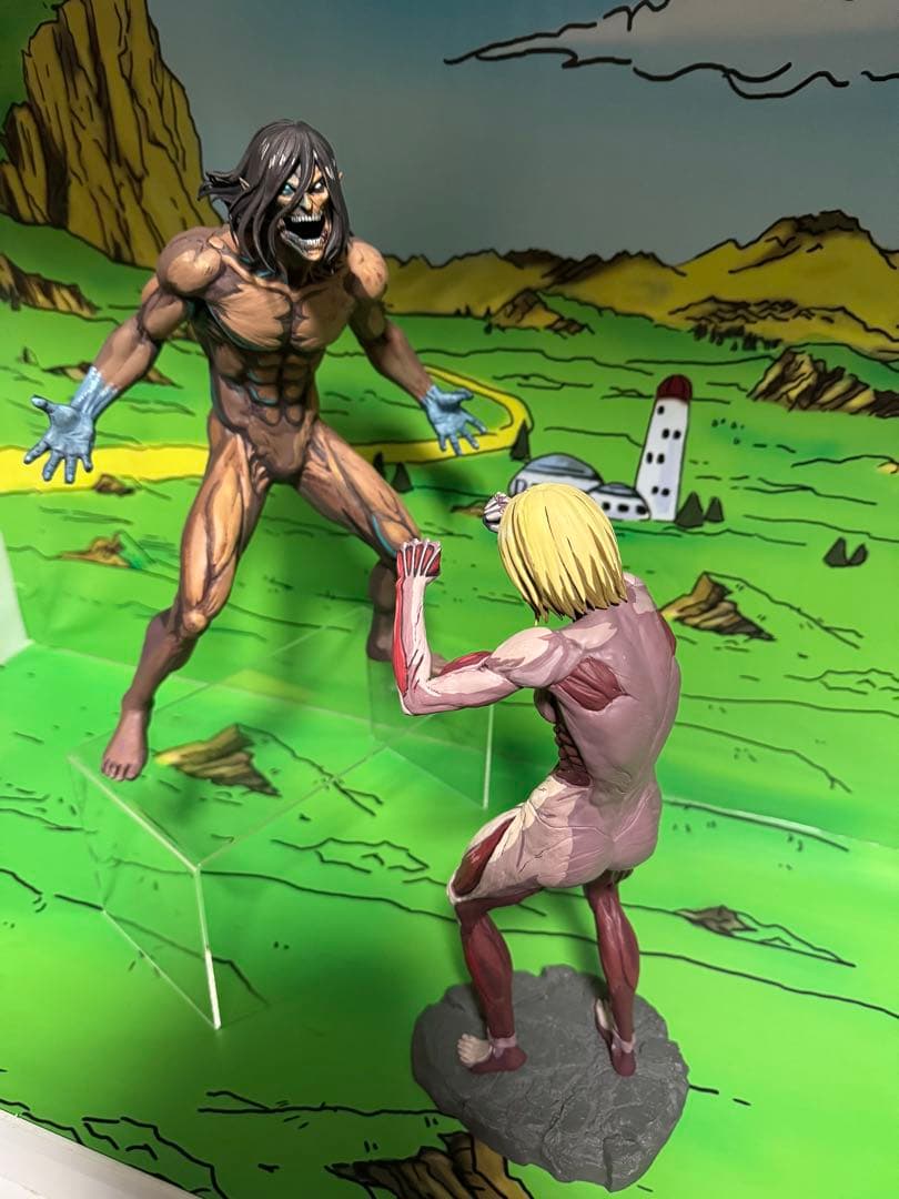 ✨　一番くじ 進撃の巨人 A賞 エレン 二次元　リペイント　フィギュア　✨