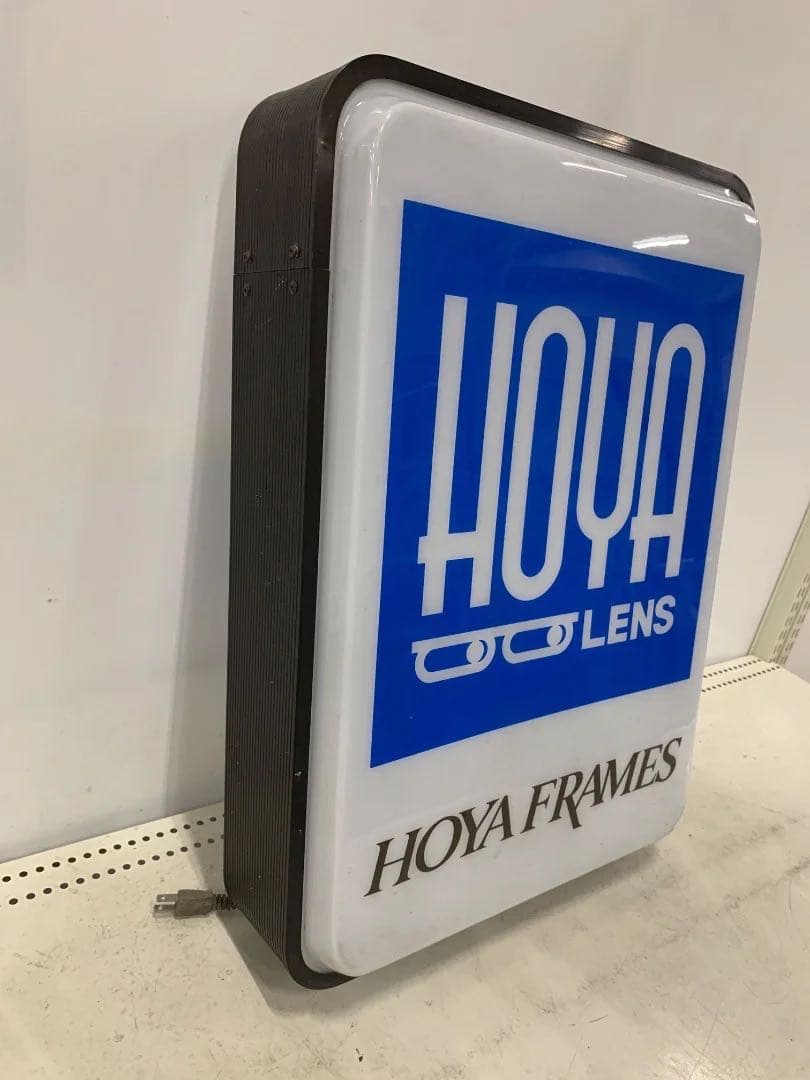 【非売品】HOYA LENS HOYA FRAMES 看板　サインボード