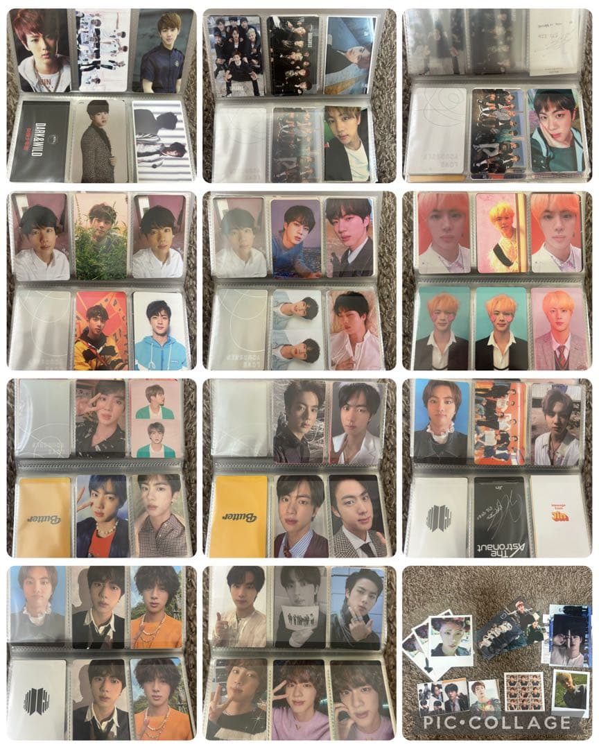 BTS 全アルバム 全形態 トレカ全て ジン JIN まとめ売り おまけ付き