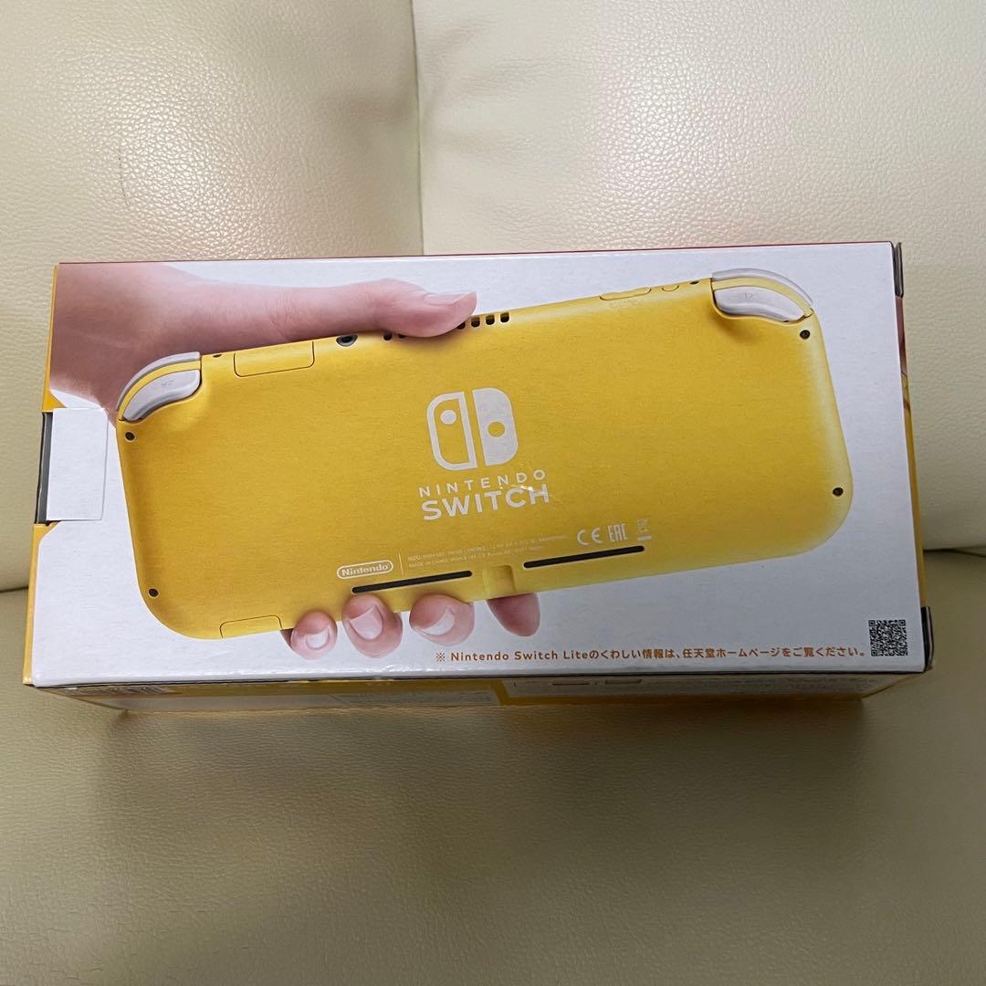 未使用品 Nintendo Switch Lite イエロー 本体
