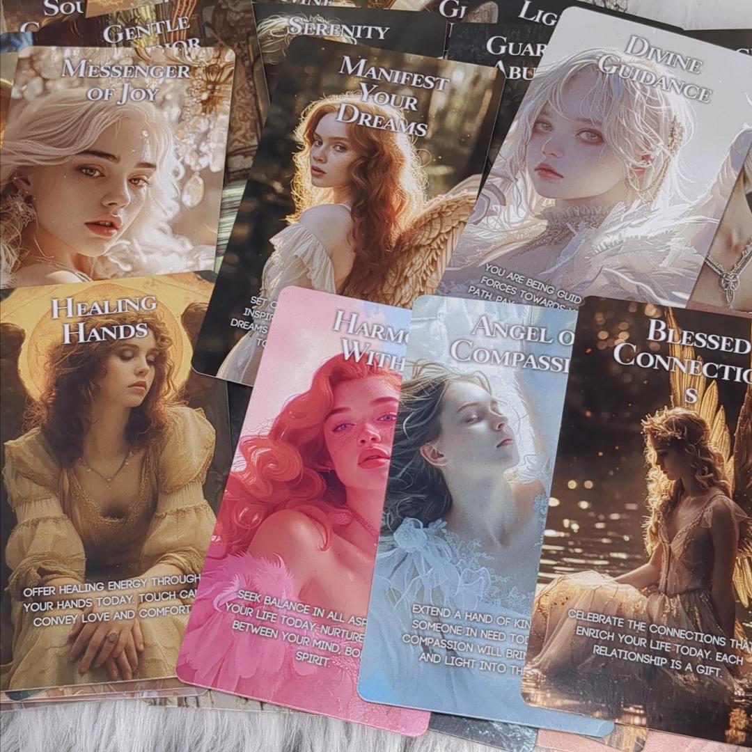 【正規品オラクルカード】海外限定✨レアなインディーズ作✨エンジェルオラクルカード