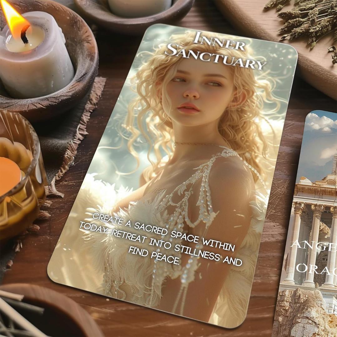 【正規品オラクルカード】海外限定✨レアなインディーズ作✨エンジェルオラクルカード