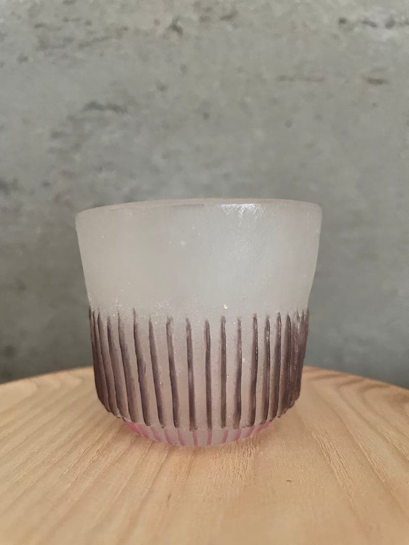 竹中悠記さん　ガラスコップ2個セット　猪口