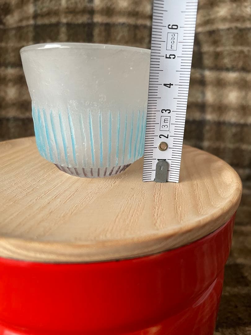 竹中悠記さん　ガラスコップ2個セット　猪口