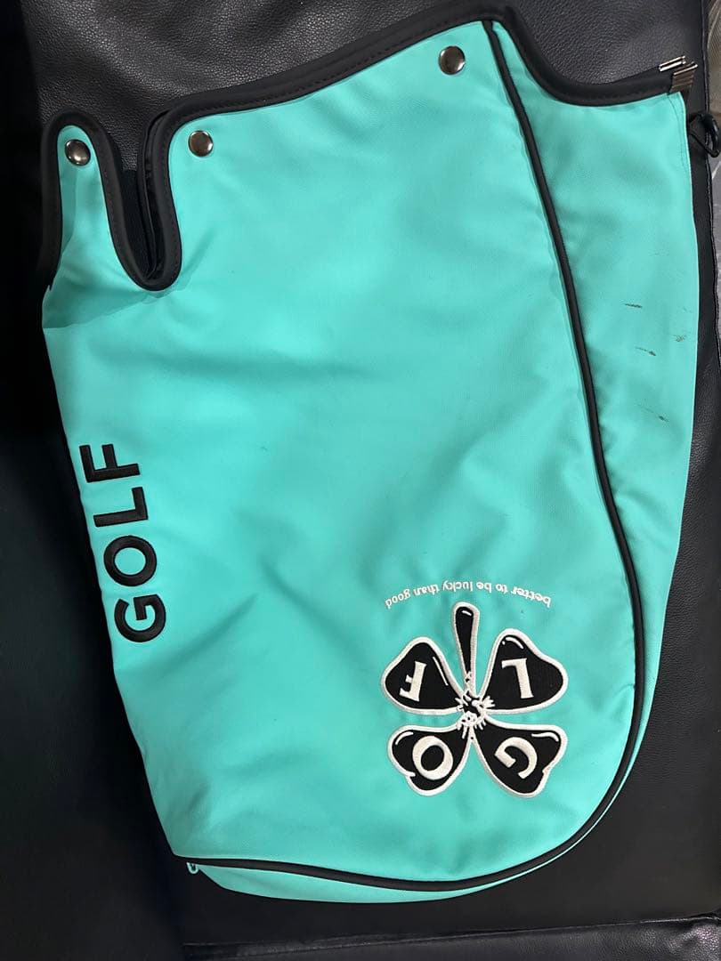 DEVEREUX GOLF ターコイズ ゴルフバッグ　キャディバッグ
