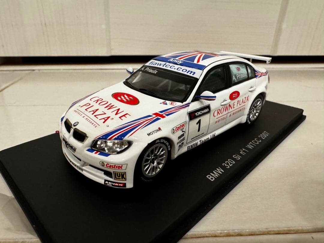 4台セット  320si n°1 WTCC 2007 #1〜4 Spark