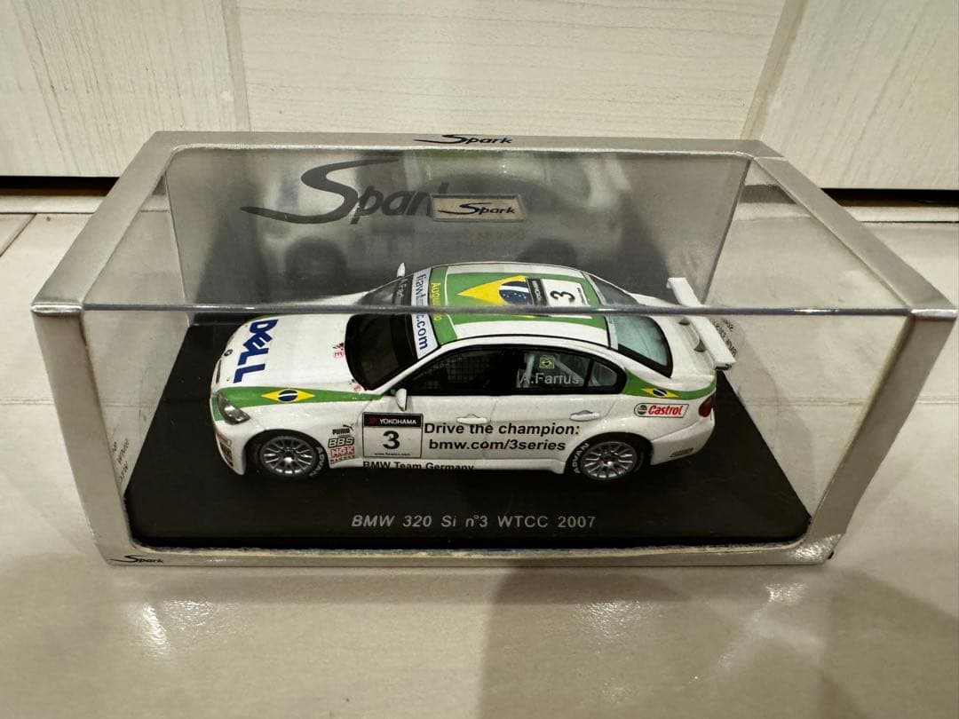 4台セット  320si n°1 WTCC 2007 #1〜4 Spark