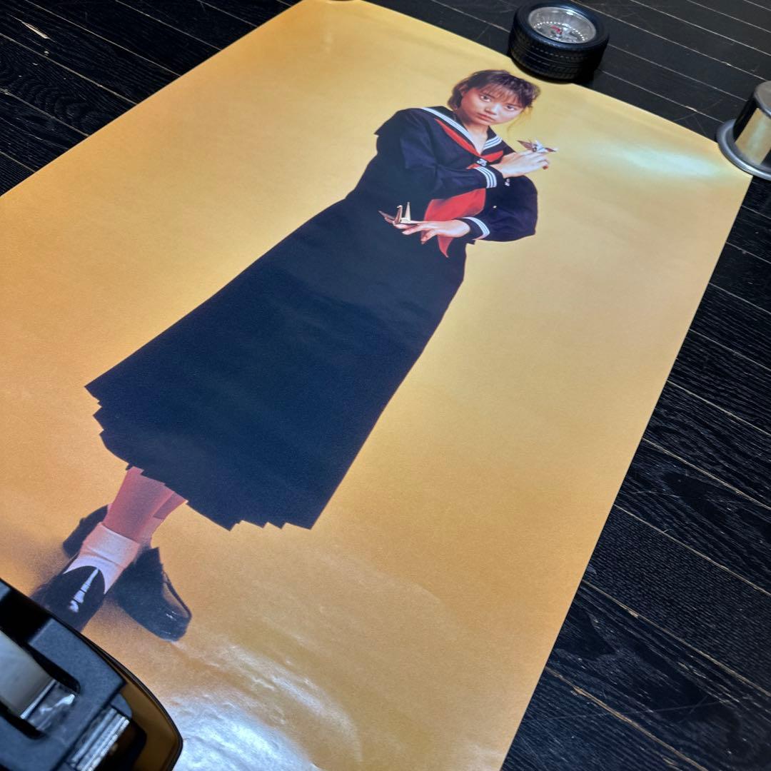 スケバン刑事　大型　ポスター　4枚セット　当時品　浅香唯　中村由真　大西結花