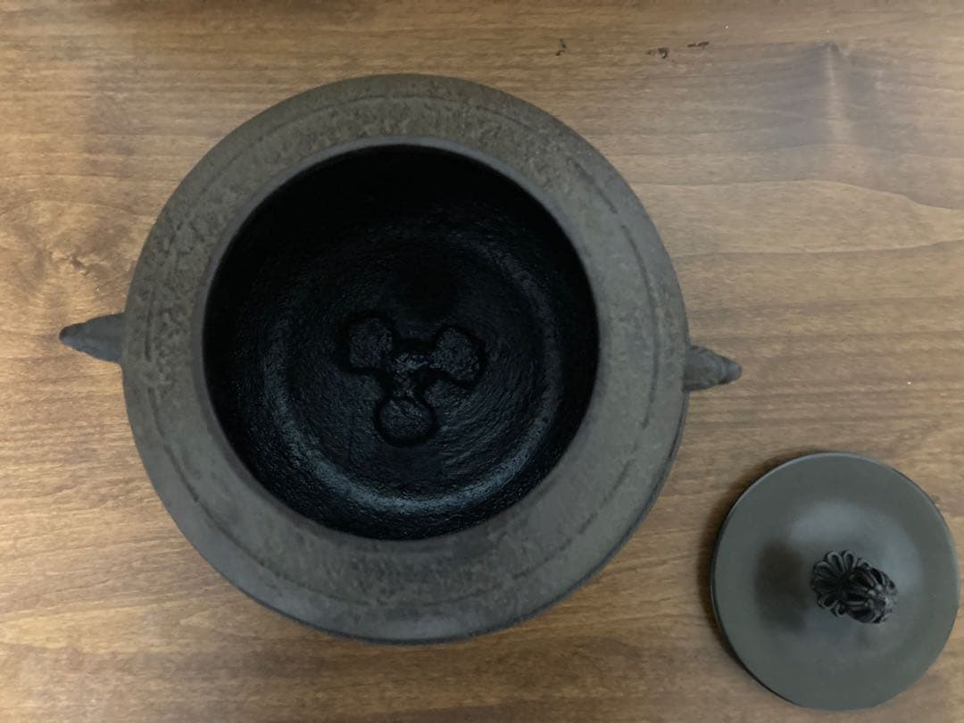 茶釜　菊地政光　朝鮮風炉