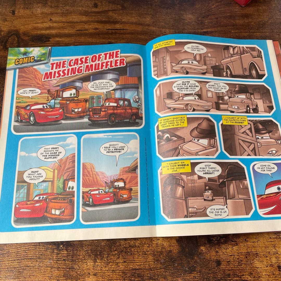 cars カーズ 希少 レア 2012年 フルカラー33ページ 本