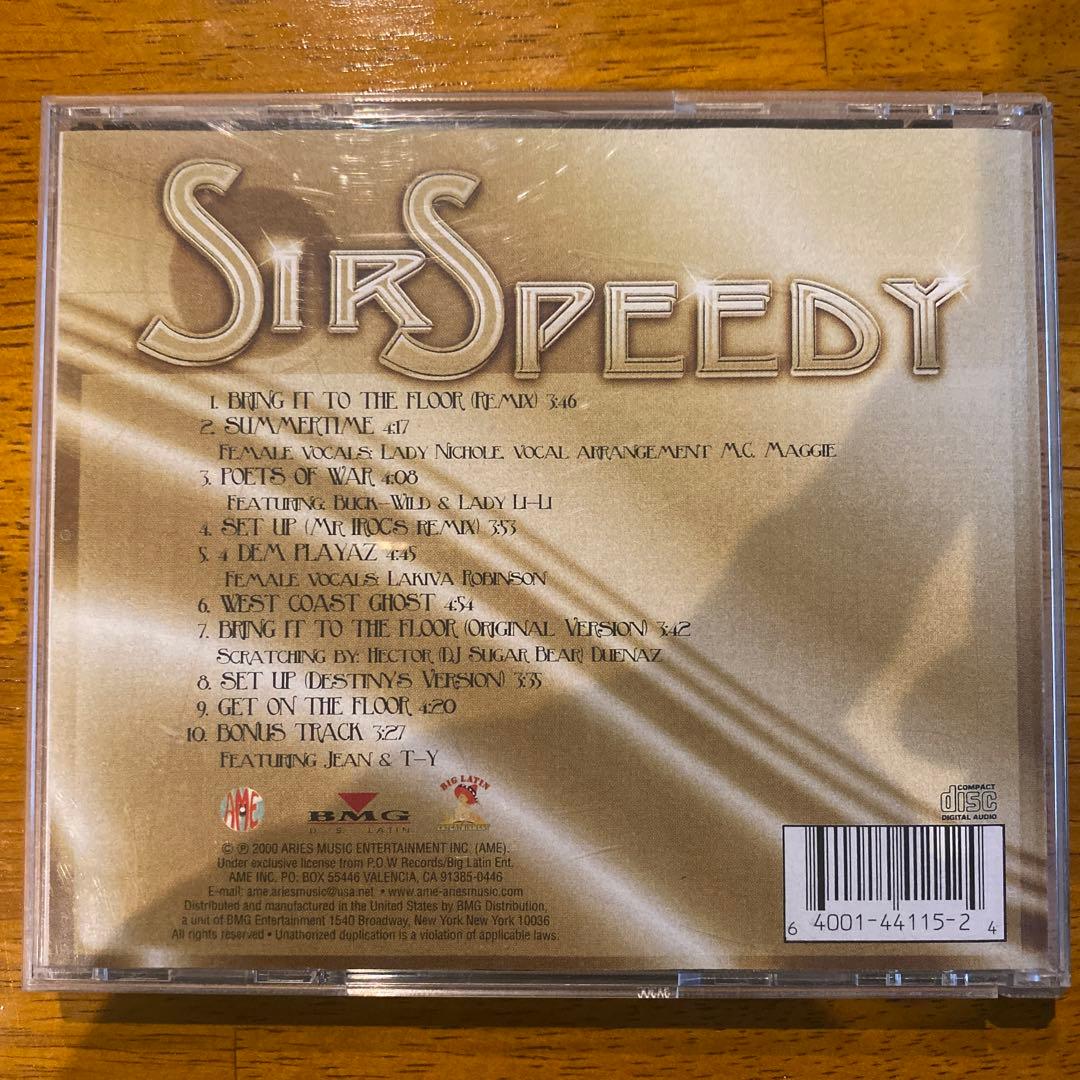 レア皿chicano rap入手困難Sir Speedy CD