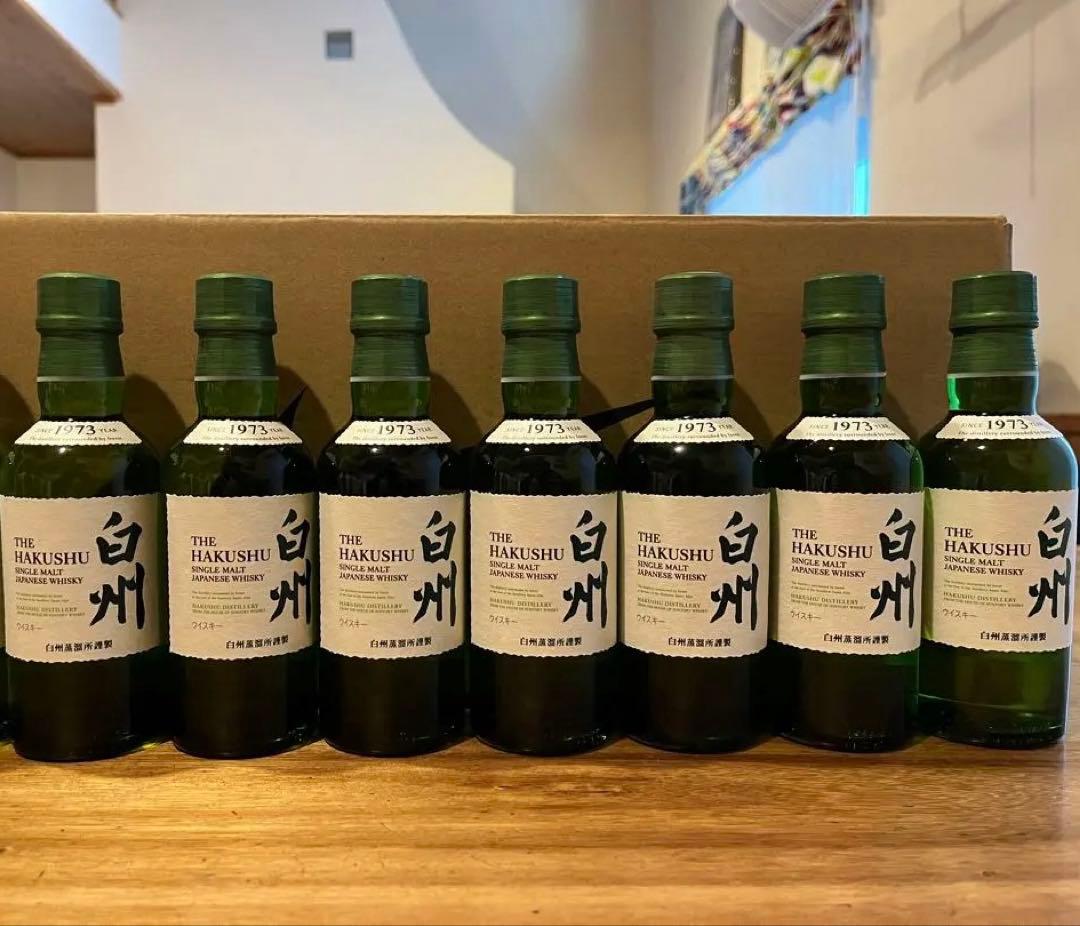 山崎4本、白州7本　ミニボトル　180mL ウイスキー 11本セット