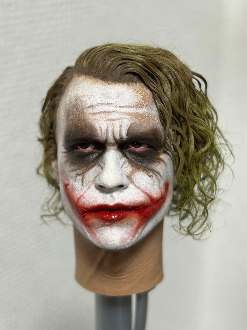 1/6 カスタム植毛ヘッド ダークナイト ジョーカー 銀行強盗Ver.