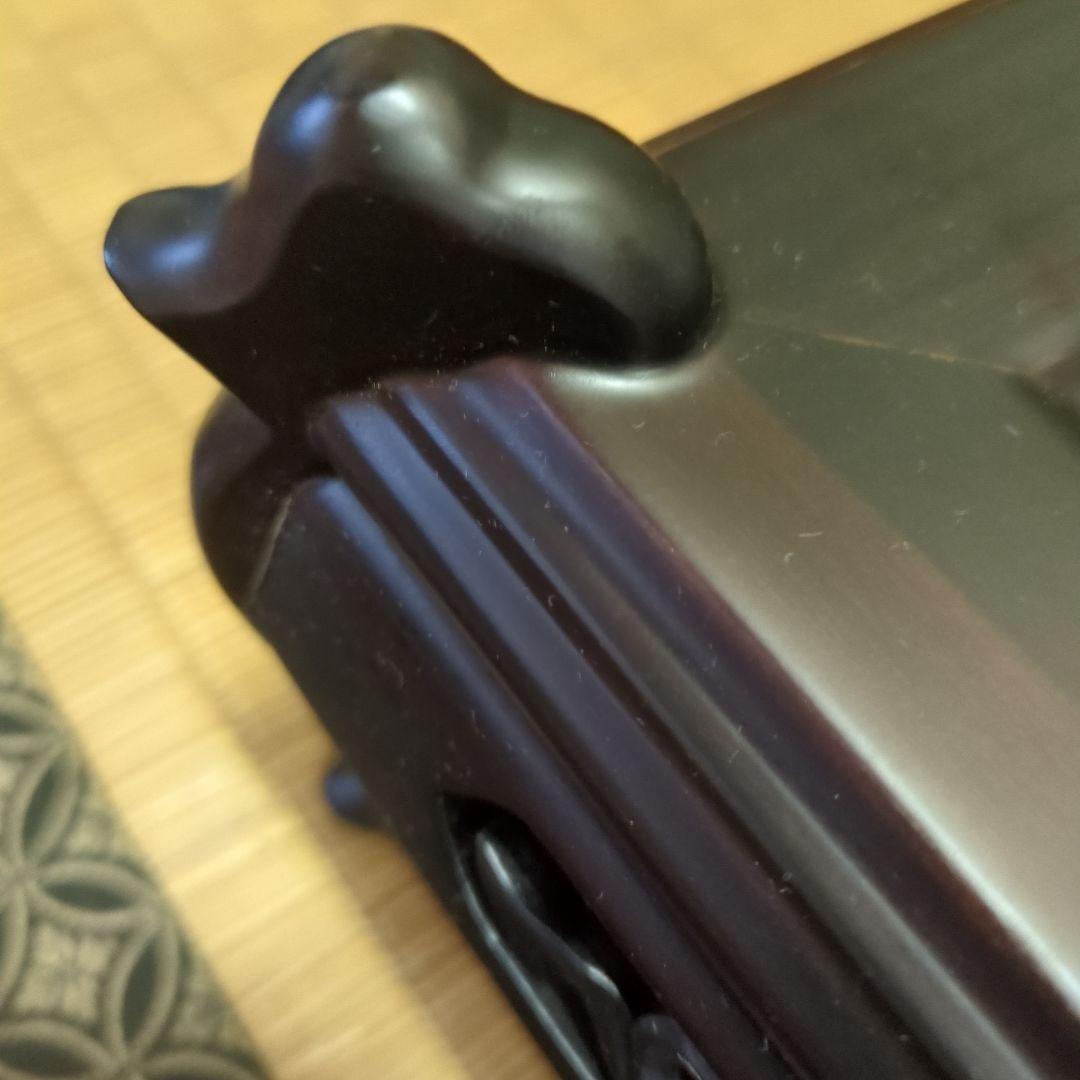 jackyさま専用、花台、黒檀無垢、新品、箱入り