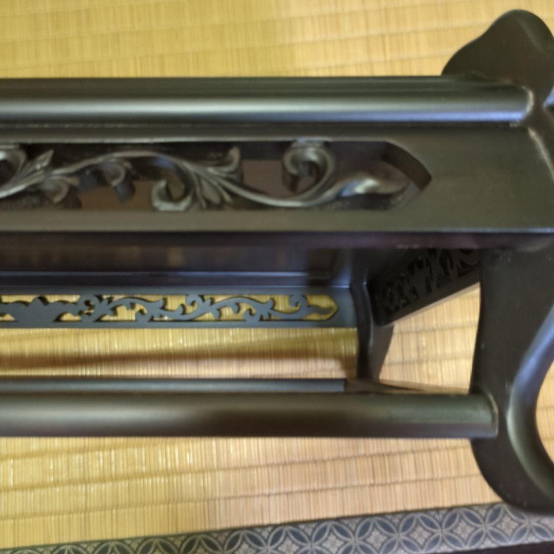 jackyさま専用、花台、黒檀無垢、新品、箱入り