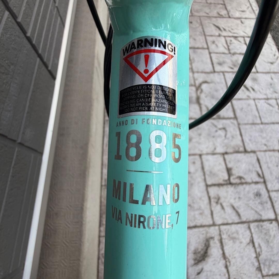 パ*ん様 BIANCHI VIANIRONE7DISC チェレステ/チタニウムシ