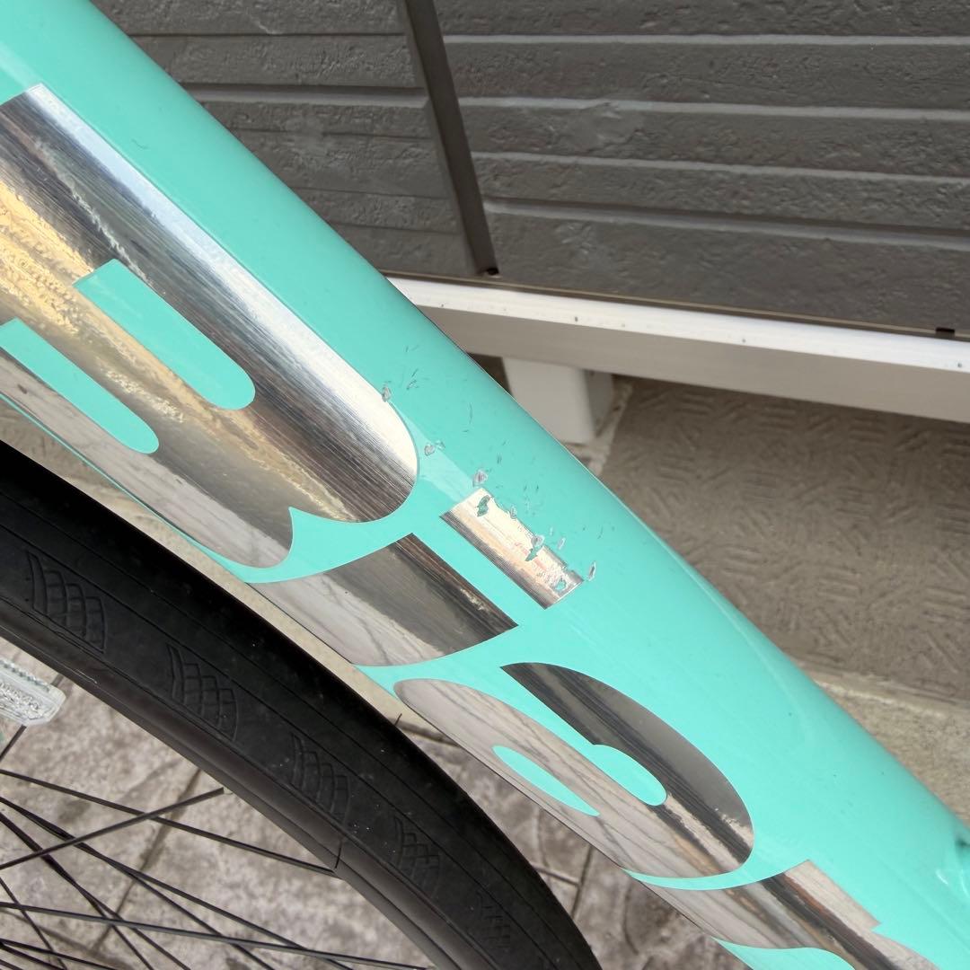 パ*ん様 BIANCHI VIANIRONE7DISC チェレステ/チタニウムシ