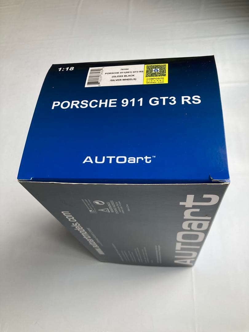AUTO art 1/18 ポルシェ 911 GT3 RS ブラック